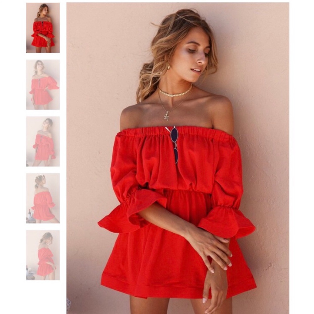 Sabo Skirt Toby Heart Ginger Red Dress